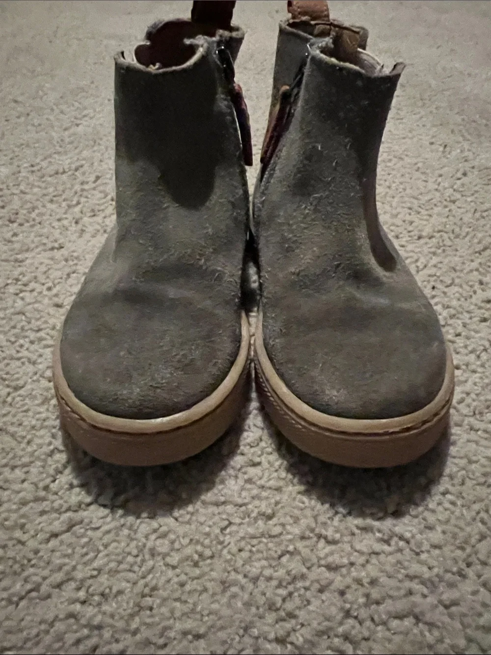 Free People Kids Chelsea Boots in Grey